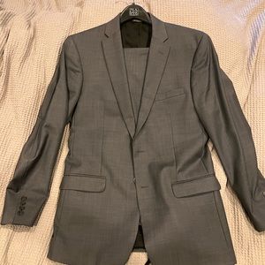 Jos A Bank 41L Slim Fit Grey Suit